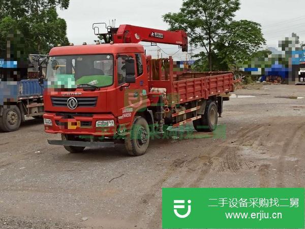 廣西出售二手程力8噸隨車吊國五