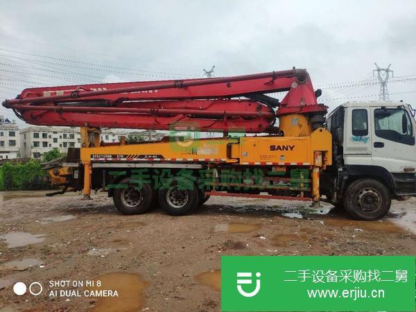 湖南出售二手三一37米泵車