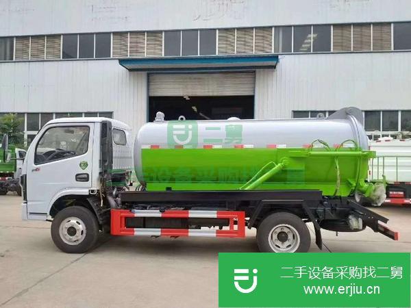 湖北出售二手東風多利卡國六4.5方吸污車