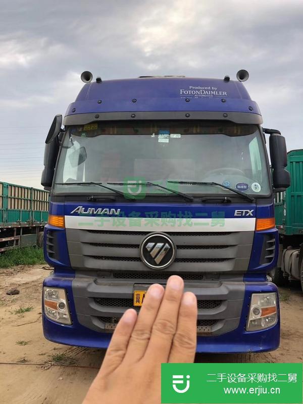 河北出售二手歐曼400馬力半掛車