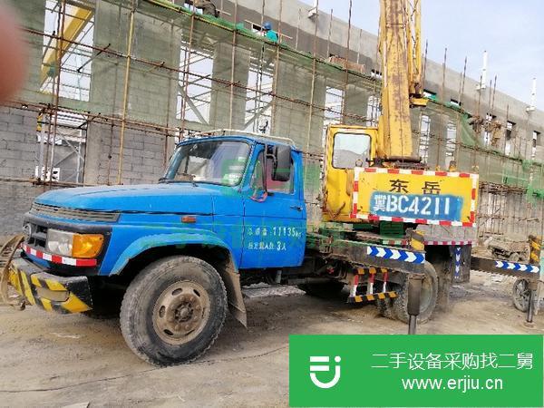 河北出售二手八噸吊車 手續齊全
