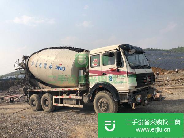 貴州出售二手15方攪拌車