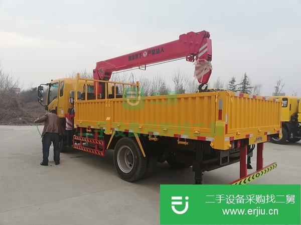 山東出售二手6噸隨車吊