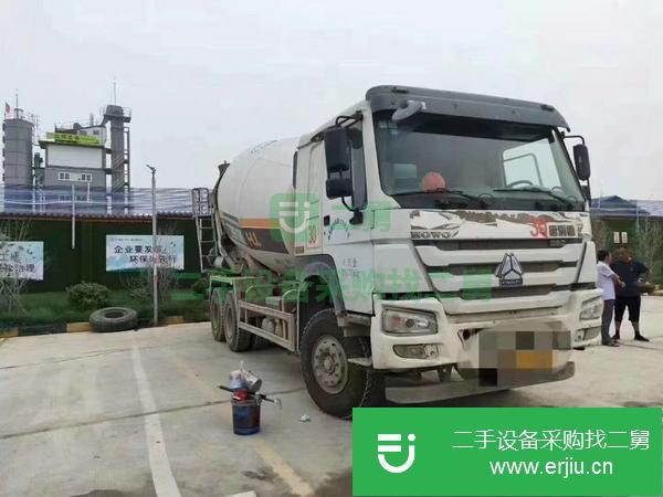 內蒙古出售二手豪沃攪拌車