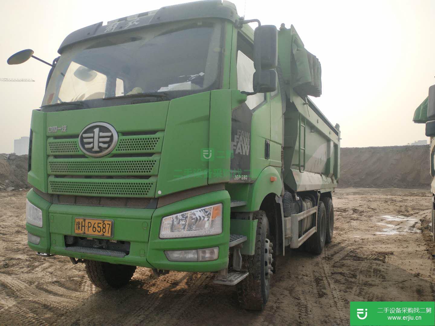 河南出售二手一汽解放自卸車