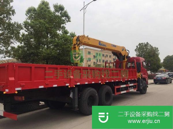 浙江出售二手徐工12噸加長臂隨車吊