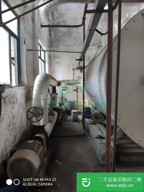 山西出售二手160萬大卡燃氣導熱油鍋爐