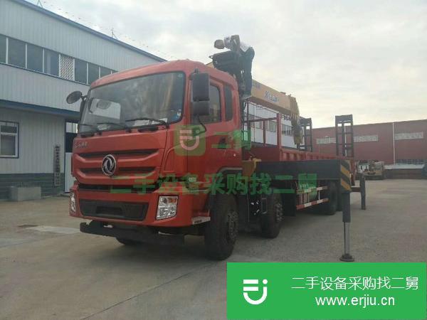 湖北出售二手徐工14噸隨車吊