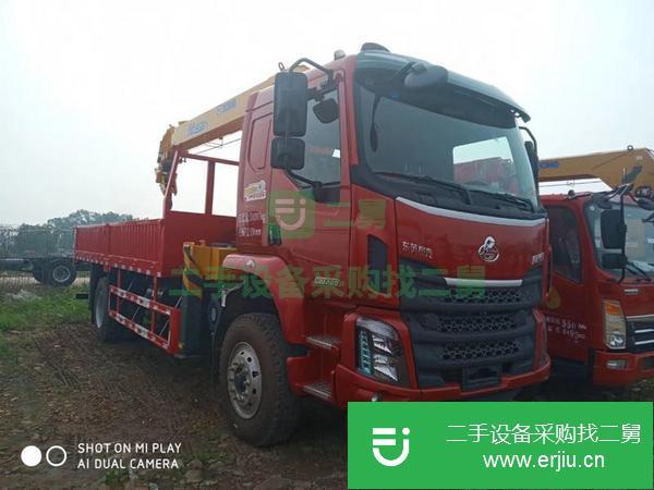 河南出售二手東風柳汽8噸隨車吊