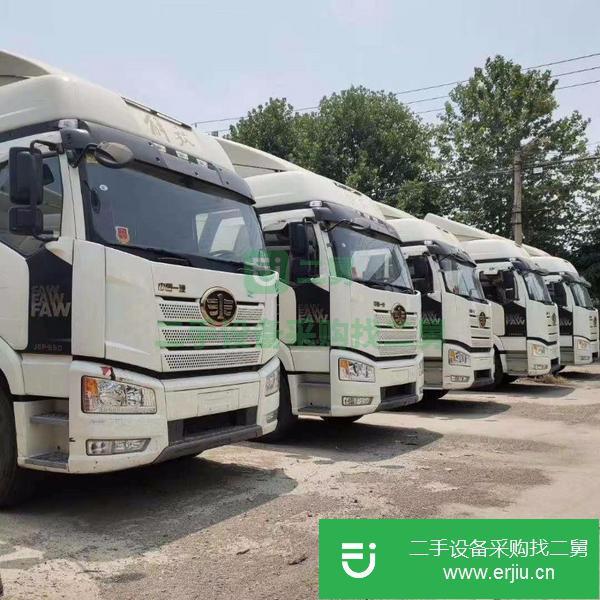 貴州出售二手解放J6P牽引車