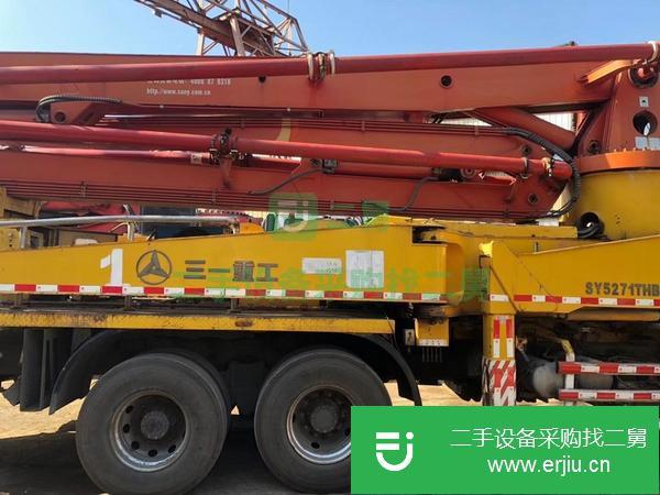 天津出售二手三一37米泵車