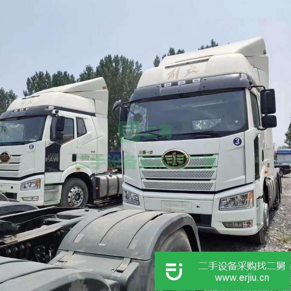 貴州出售二手解放J6P牽引車