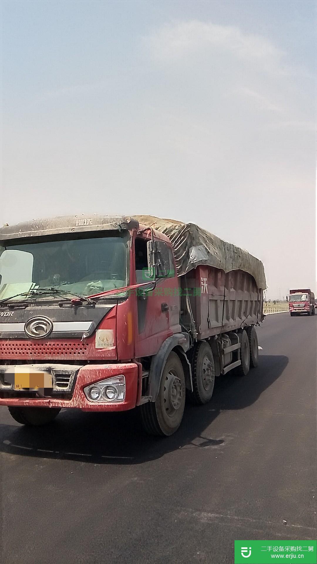 山東出售二手福田瑞沃自卸車