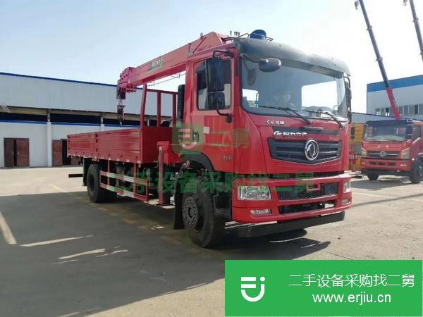 河北出售二手東風T5單排8噸隨車吊