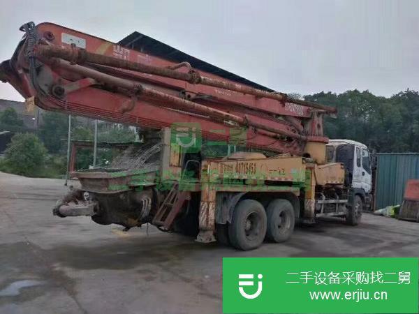 重慶出售三一泵車五十鈴37米底盤