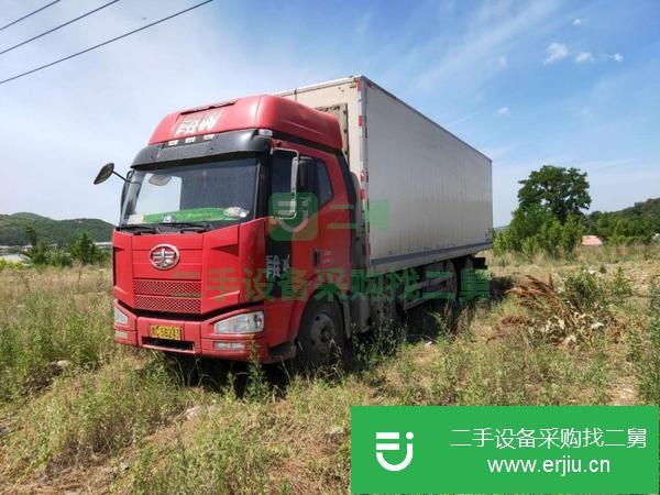 遼寧出售二手解放J6冷藏車