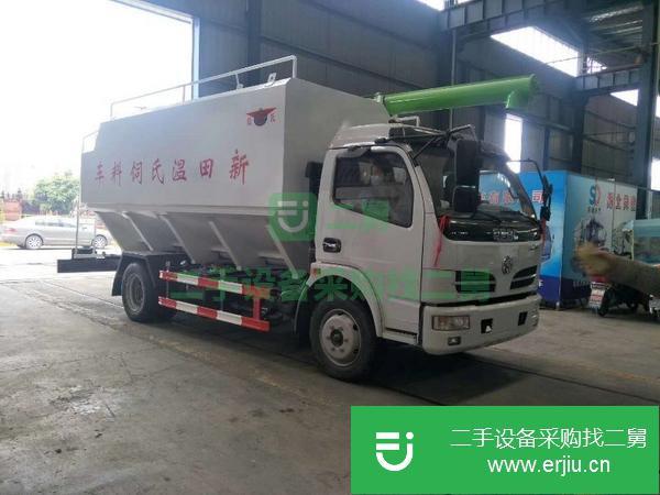 貴州出售二手12方散裝飼料車