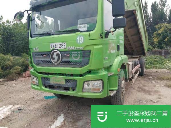 浙江出售二手德龍后八輪環保大箱自卸車