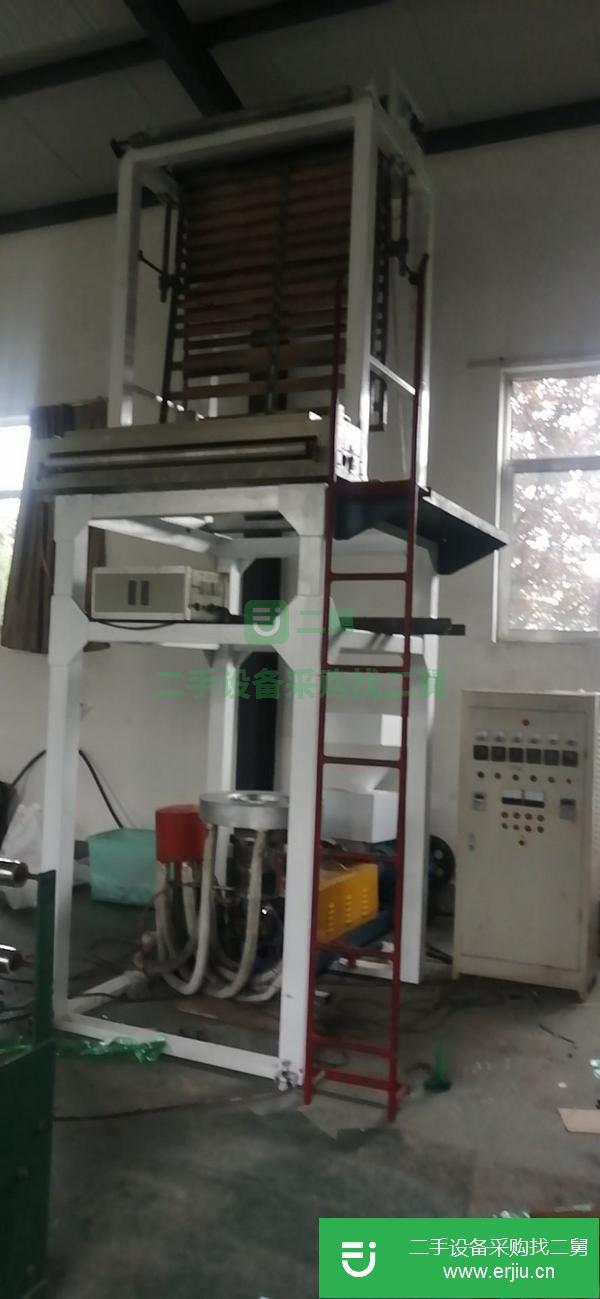山東出售二手1.1米吹膜機