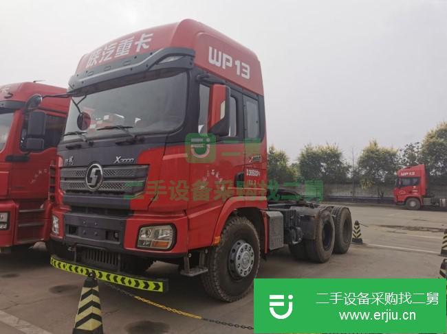 河北出售二手陜汽重卡500馬力牽引車