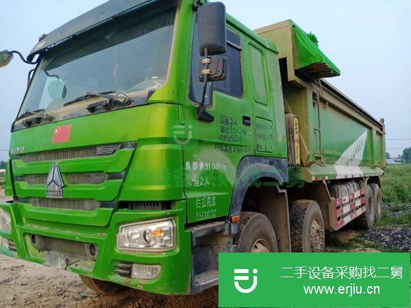 山東出售二手豪沃自卸車前四后八國五