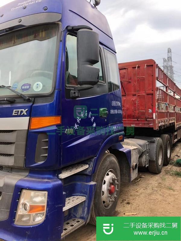 河北出售二手歐曼400馬力半掛車
