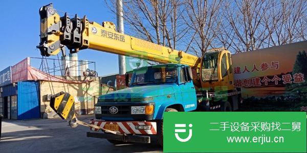 河北出售二手泰安東岳8噸汽車吊