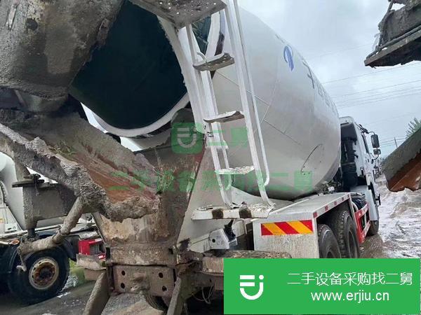 陜西出售二手豪沃14方攪拌車