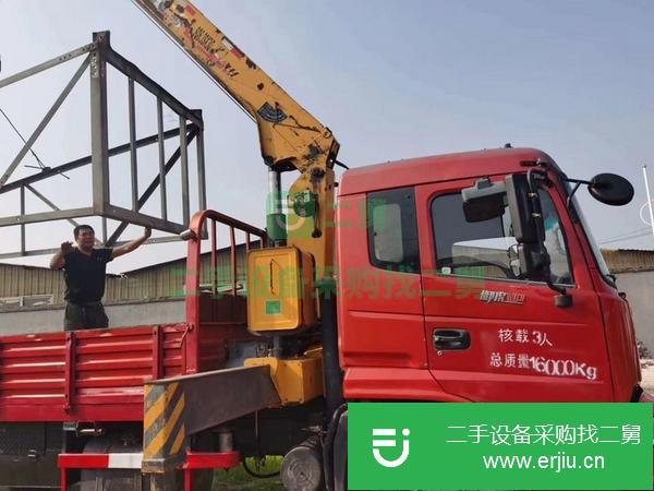 河北出售二手東風6.3噸隨車吊