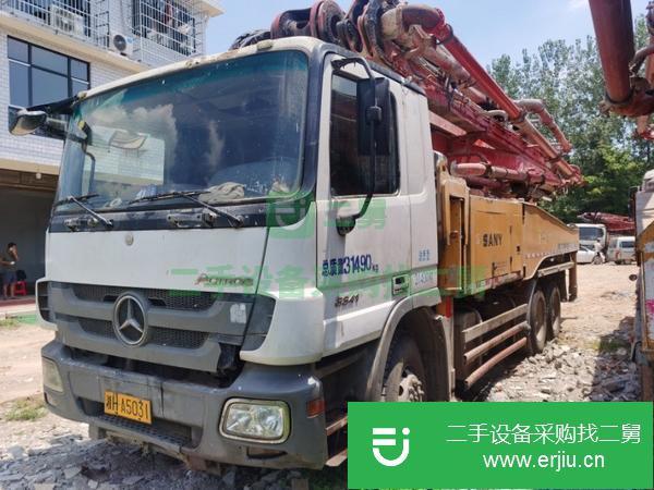 湖南出售二手三一48米泵車