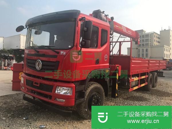 湖北出售二手T5后八輪隨車吊