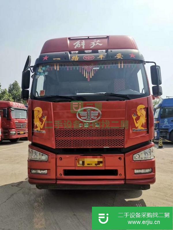 河北出售二手雙驅(qū)解放牽引車(chē)，420馬力，錫柴動(dòng)力，國(guó)五排放，大保險(xiǎn)！