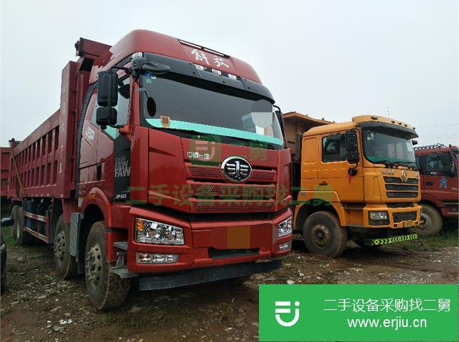 江西出售二手一汽解放J6P自卸車