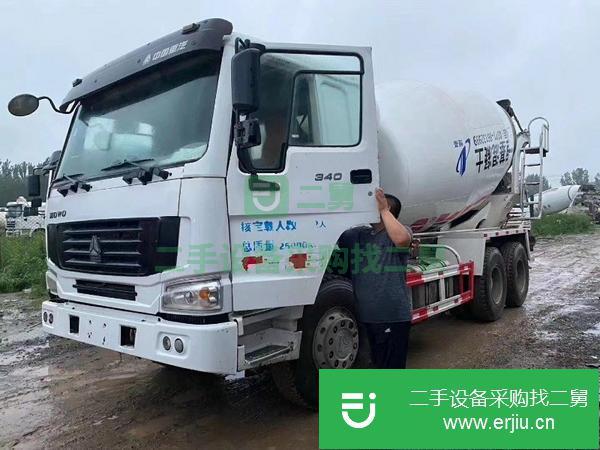 湖南出售二手豪沃12方攪拌車