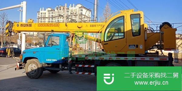 河北出售二手泰安東岳8噸汽車吊