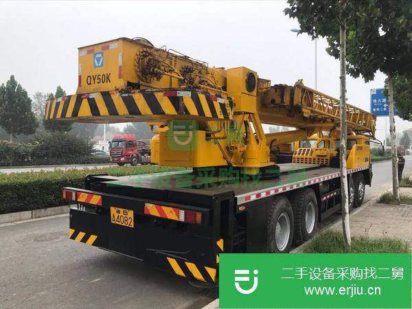 山東出售二手徐工吊車