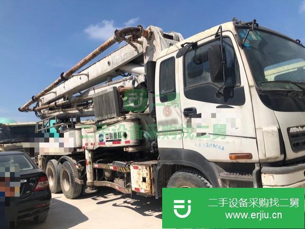 廣西出售二手中聯泵車 五十鈴擺腿37米