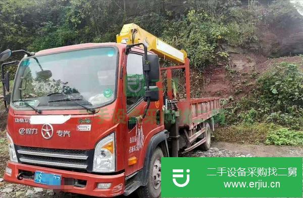 湖北出售二手徐工5噸隨車吊
