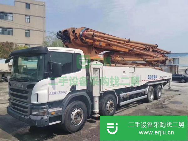 江蘇出售二手56米泵車