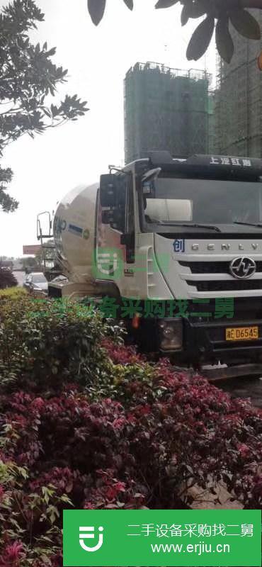 湖南出售二手紅巖杰斯15方攪拌車