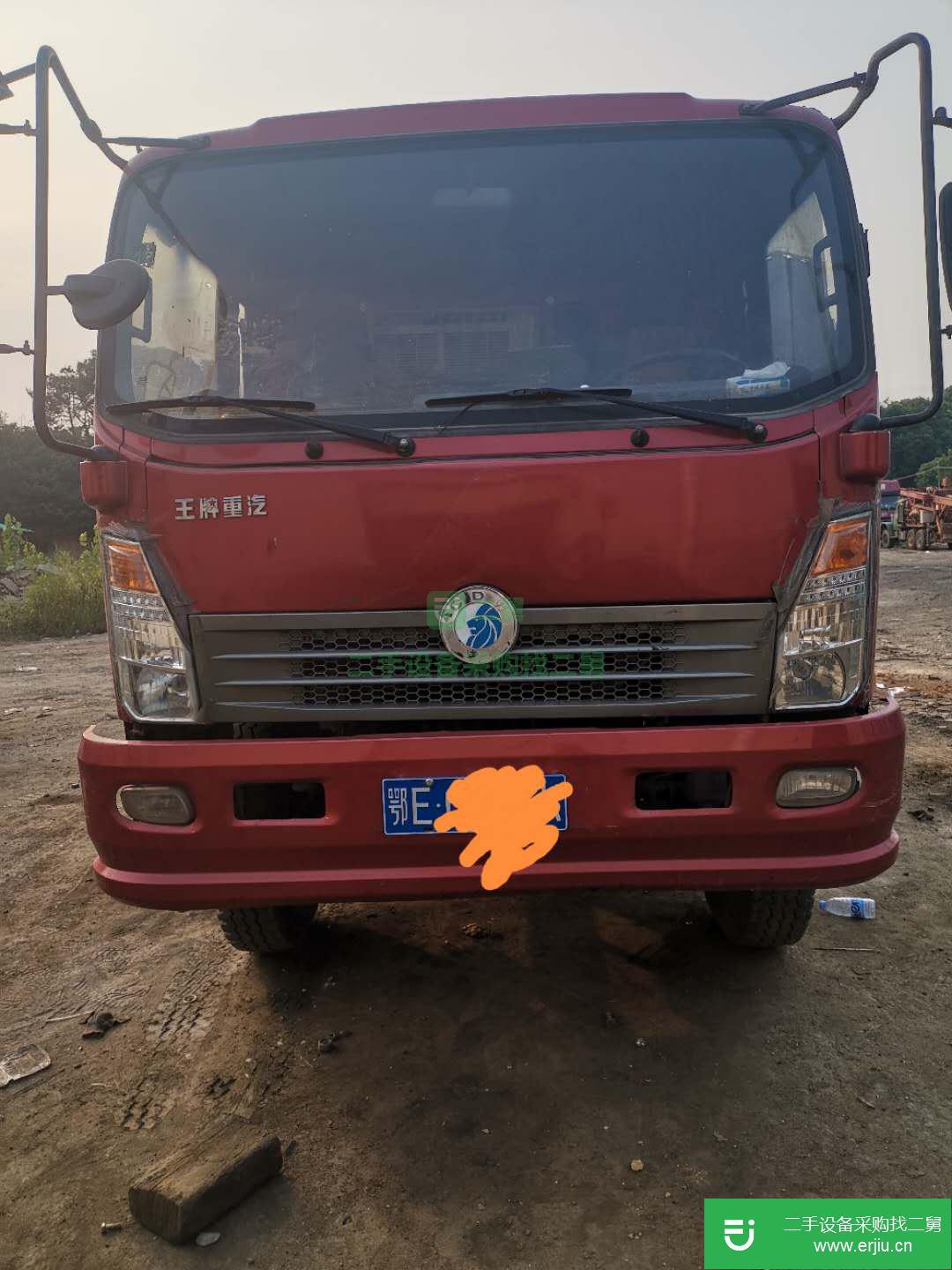 湖北出售二手重汽王牌自卸車