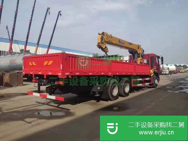 云南出售二手柳汽后八輪14噸隨車吊