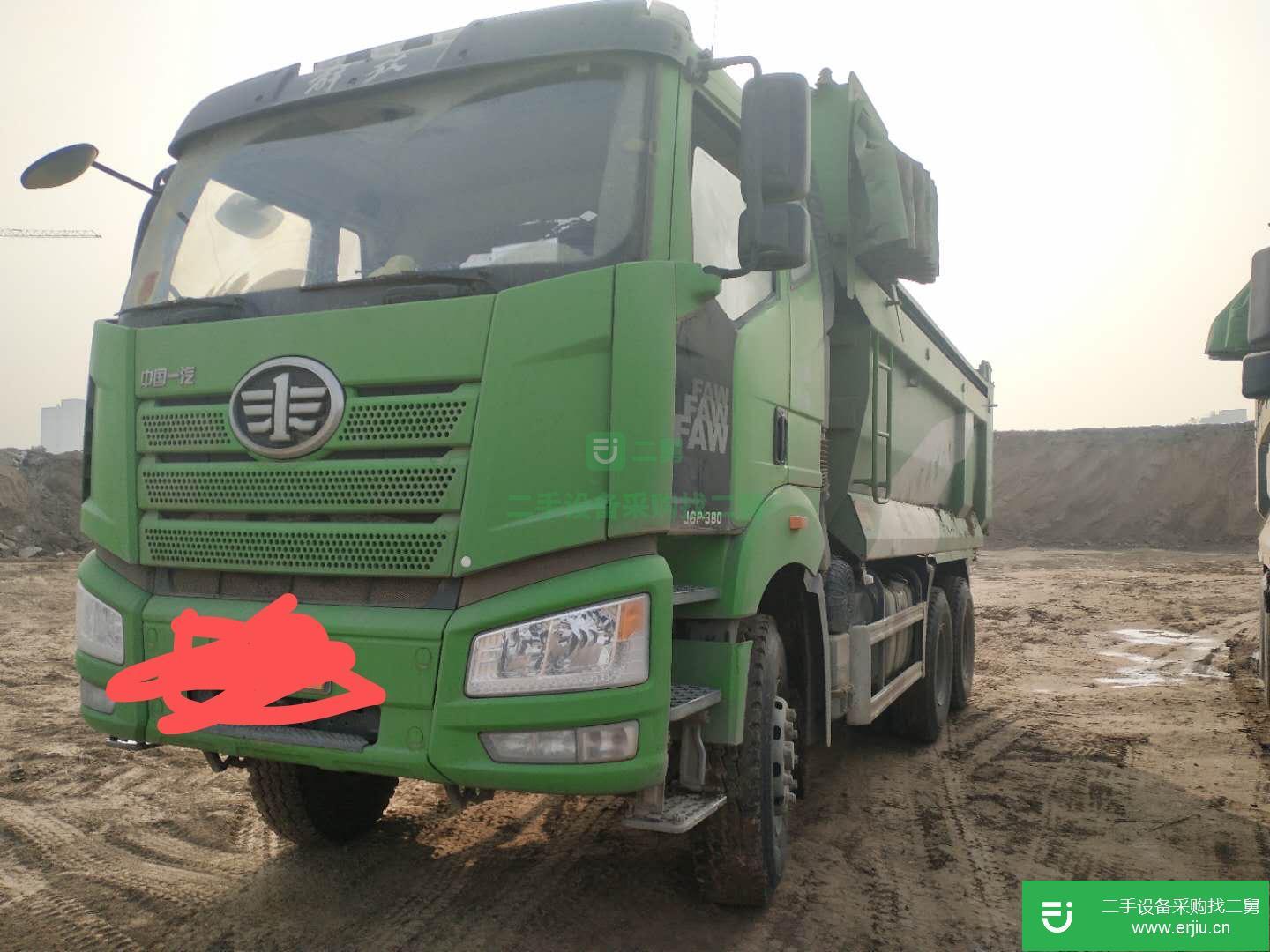 河南出售二手一汽解放自卸車