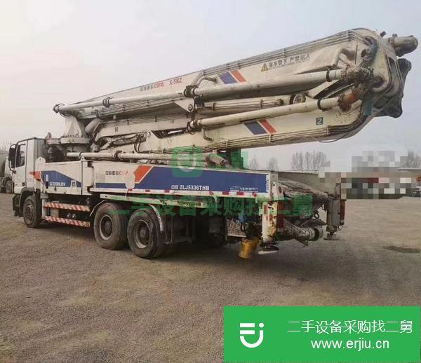 河北出售二手中聯47米泵車