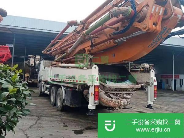 安徽出售二手國四中聯49米泵車