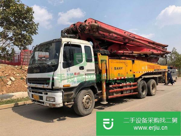 湖南出售二手三一49米泵車