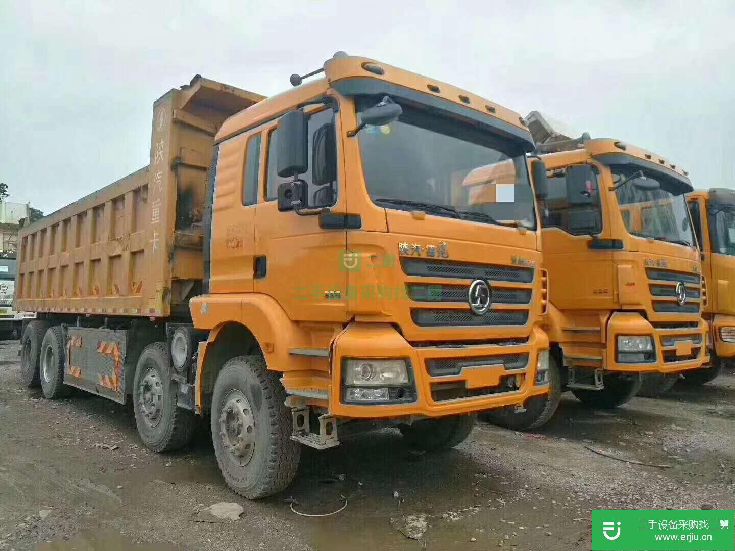 江西出售二手陜汽德龍自卸車