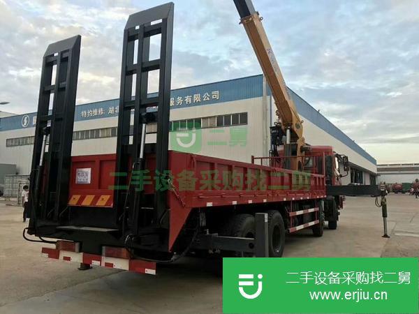 湖北出售二手徐工14噸隨車吊