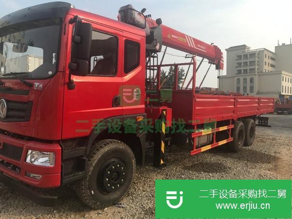 湖北出售二手T5后八輪隨車吊