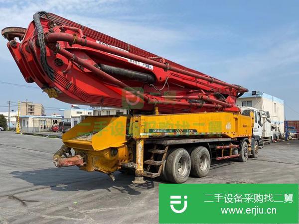 上海出售二手三一52米泵車